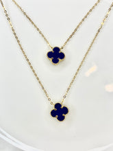 Load image into Gallery viewer, Double Clover Necklace