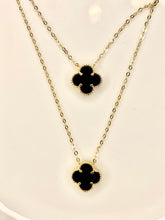 Load image into Gallery viewer, Double Clover Necklace