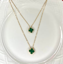 Load image into Gallery viewer, Double Clover Necklace