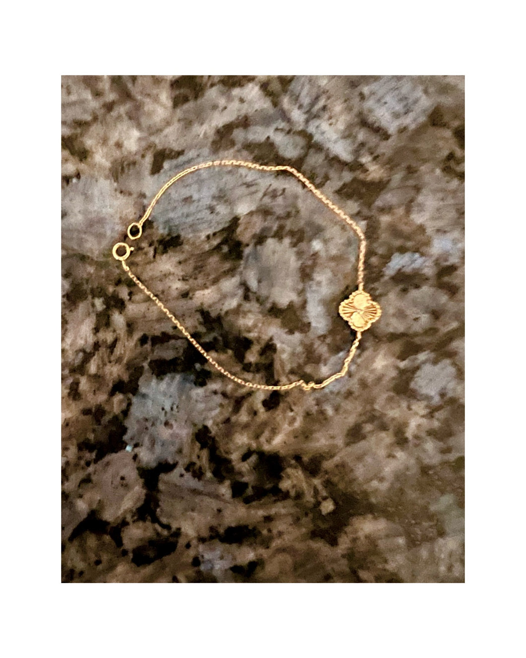 Gold Clover Bracelet